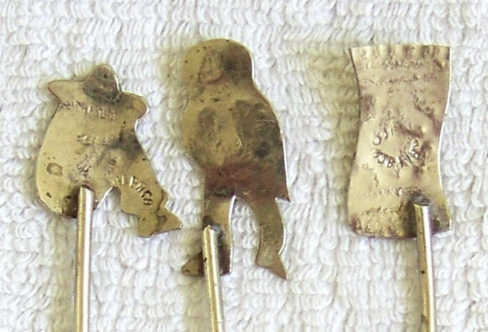 Alpaca Vintage Mexican Cocktail Forks hallmarks