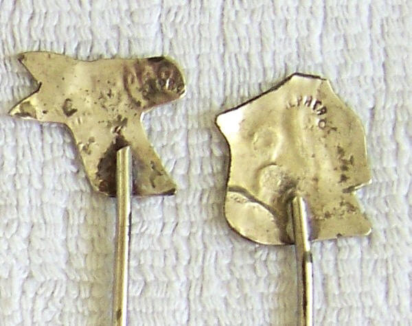 Alpaca Vintage Mexican Cocktail Forks hallmarks