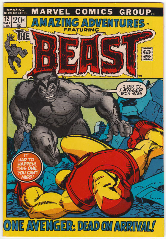 Amazing Adventures #12 front cover