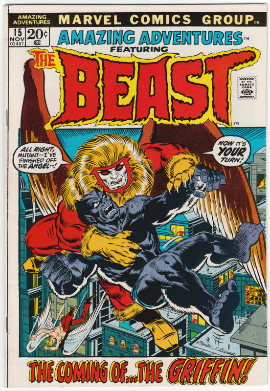 Amazing Adventures #15 front cover