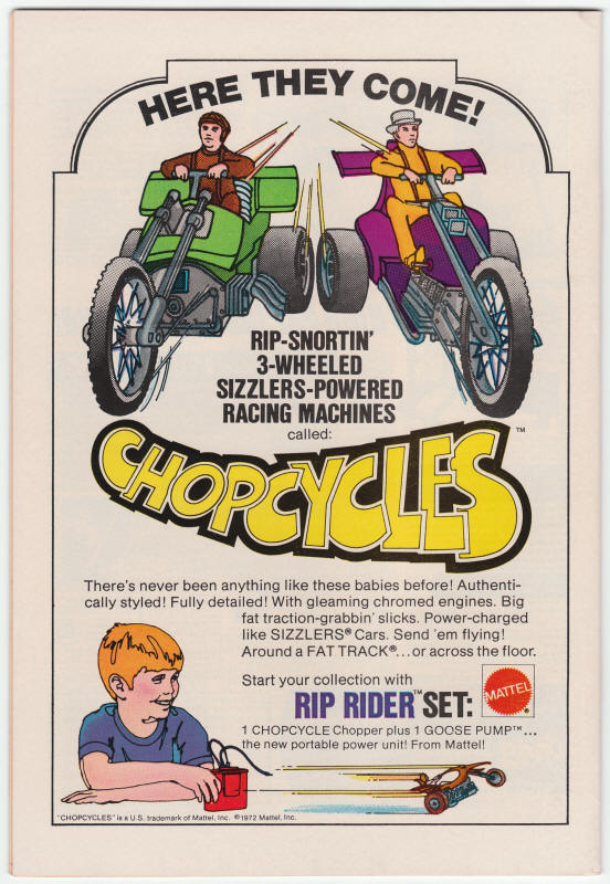 Amazing Adventures #16 back cover