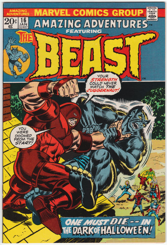 Amazing Adventures #16 front cover