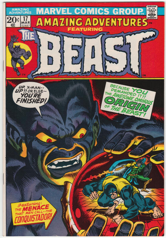 Amazing Adventures #17 front cover