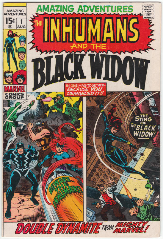 Amazing Adventures #1 front cover