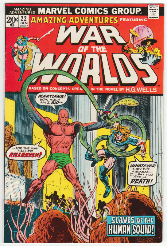 Amazing Adventures #22 front cover