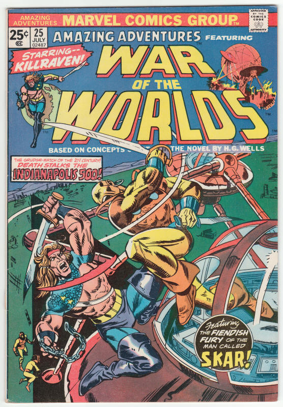 Amazing Adventures #25 front cover