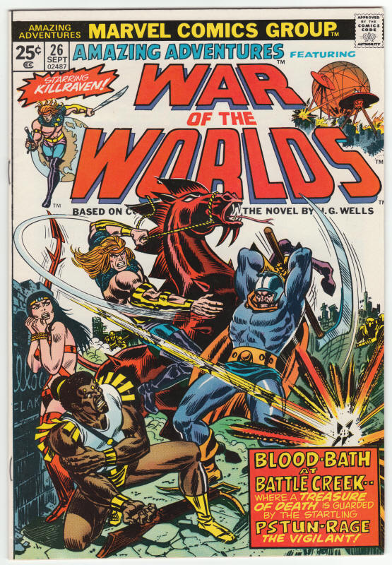 Amazing Adventures #26 front cover