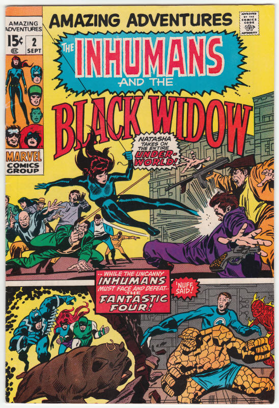 Amazing Adventures #2 front cover