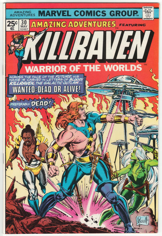 Amazing Adventures #30 front cover