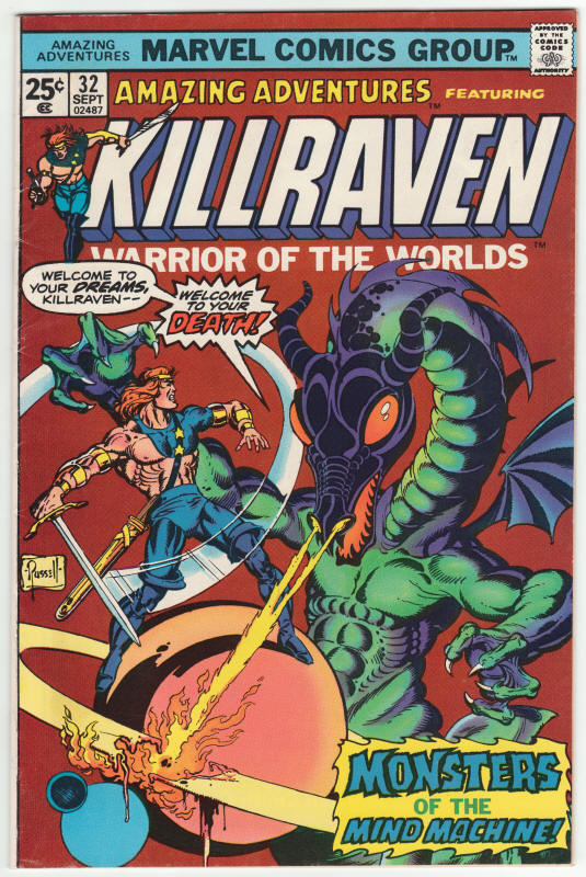 Amazing Adventures #32 front cover