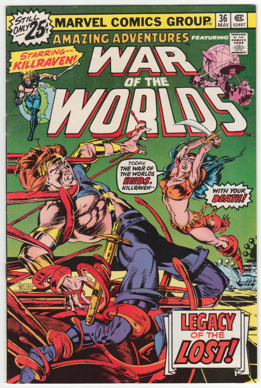 Amazing Adventures #36 front cover