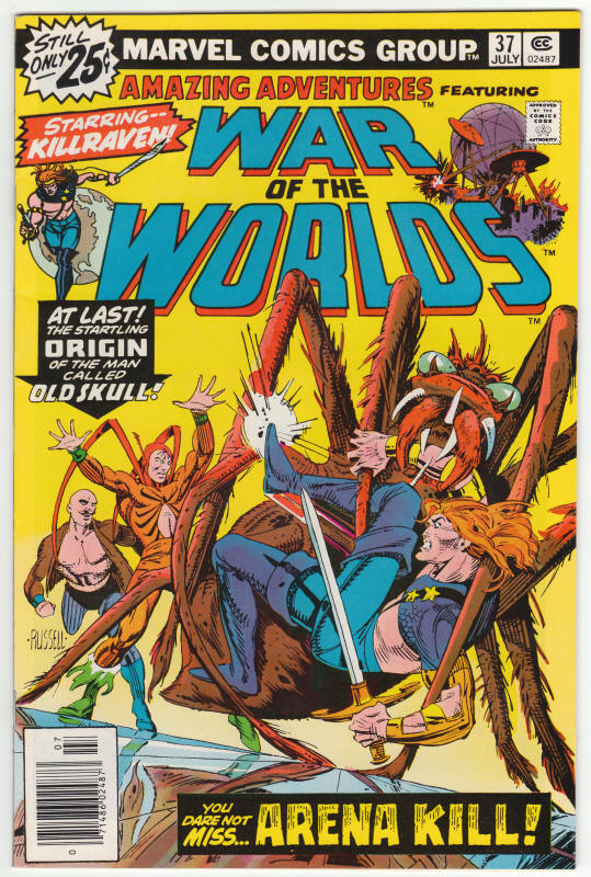 Amazing Adventures #37 front cover