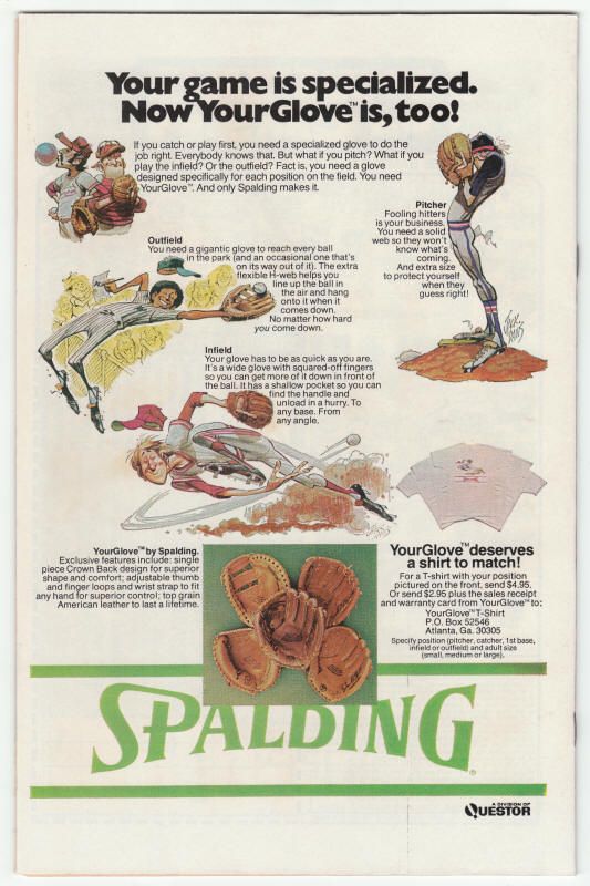 Amazing Adventures #38 back cover