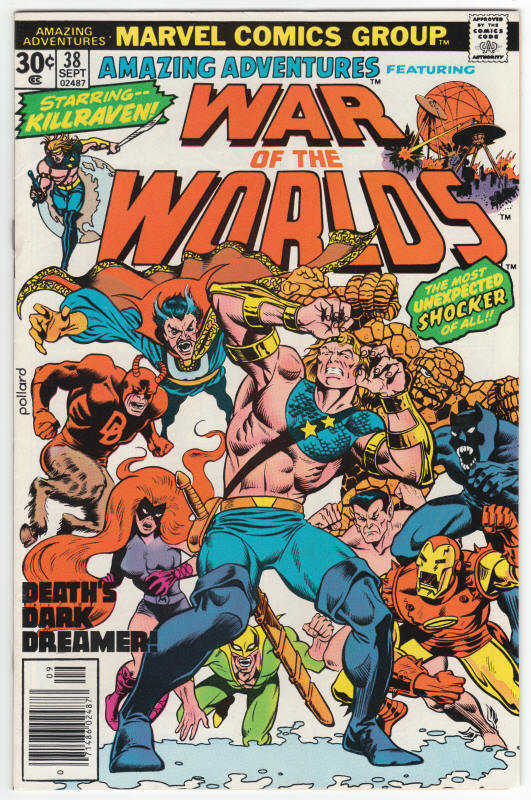 Amazing Adventures #38 front cover