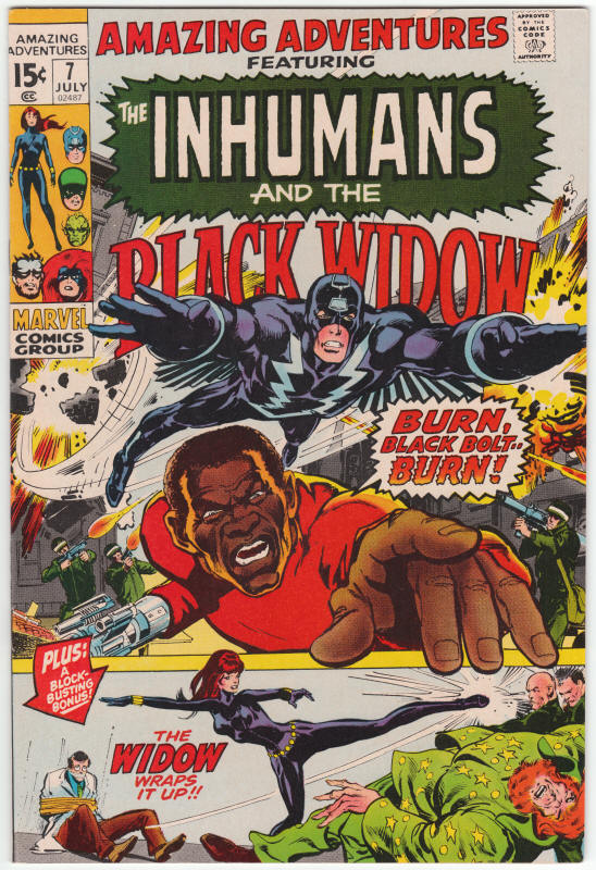 Amazing Adventures #7 front cover