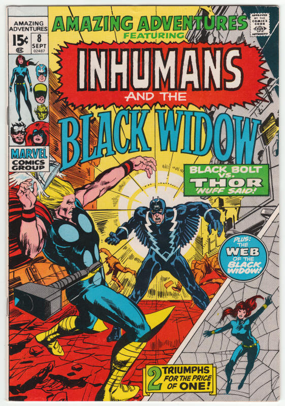 Amazing Adventures #8 front cover