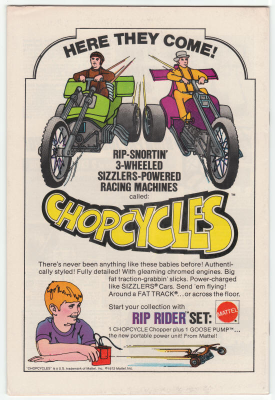 Amazing Spider-Man #116 back cover