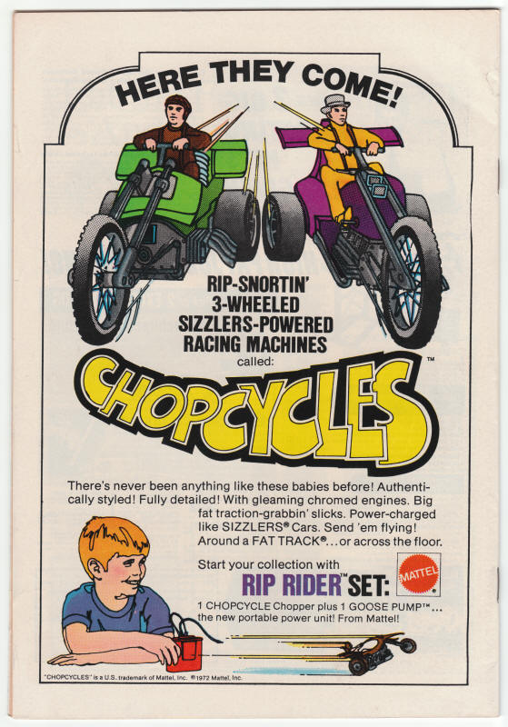 Amazing Spider-Man #117 back cover