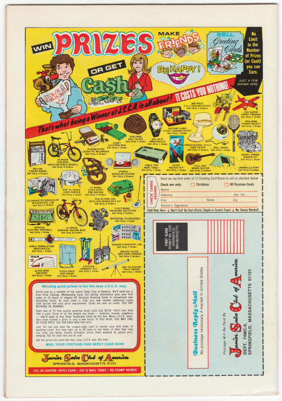 Amazing Spider-Man 136 back cover