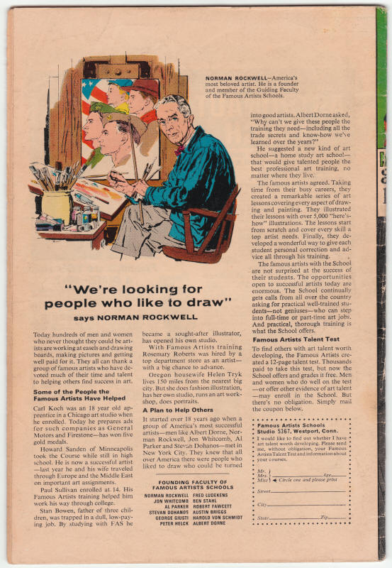 Amazing Spider-Man 48 back cover