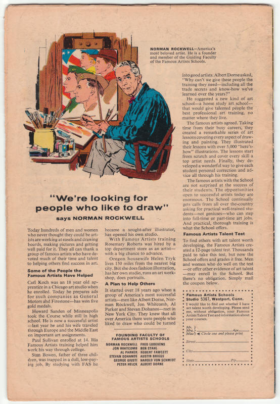 Amazing Spider-Man 49 back cover