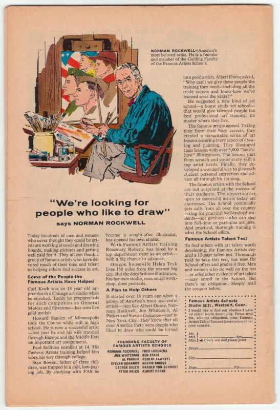 Amazing Spider-Man #56 back cover