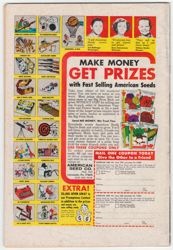 Amazing Spider-Man #60 back cover