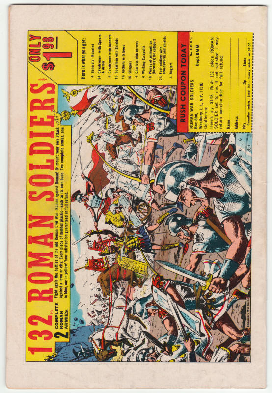 Amazing Spider-Man #63 back cover