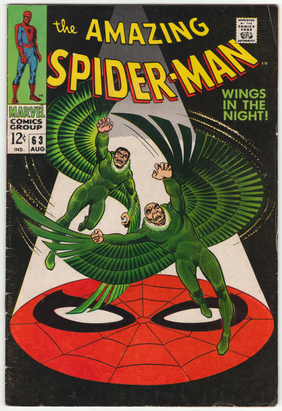 Amazing Spider-Man #63 front cover