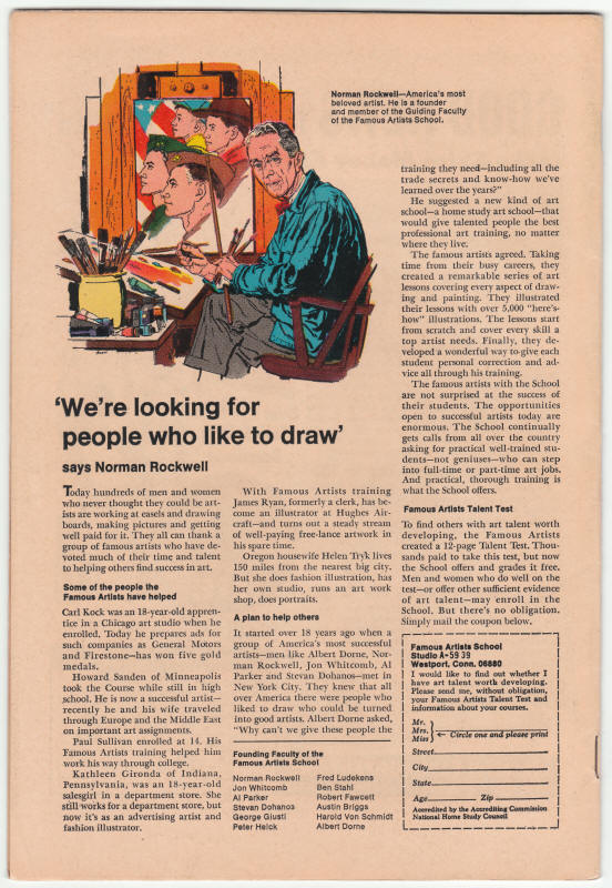 Amazing Spider-Man #67 back cover