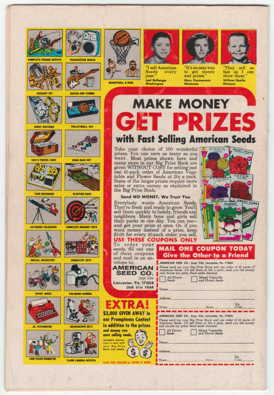 Amazing Spider-Man 72 back cover