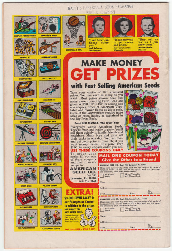 Amazing Spider-Man #73 back cover First Silvermane