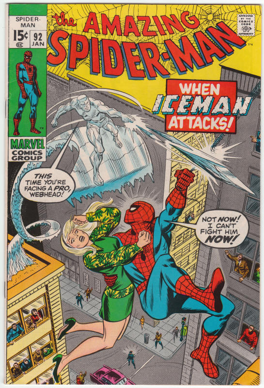 Amazing Spider-Man #92 front cover