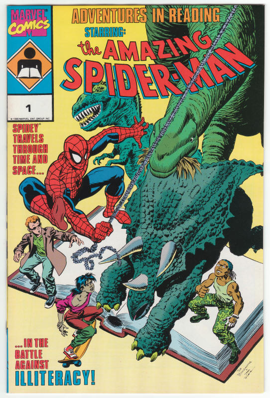 Adventures In Reading Starring Amazing Spider-Man Promotional Comic Book