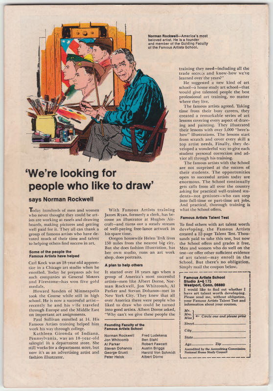 Amazing Spider-Man Special 6 back cover