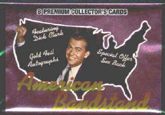 1993 American Bandstand Trading Card Wrapper