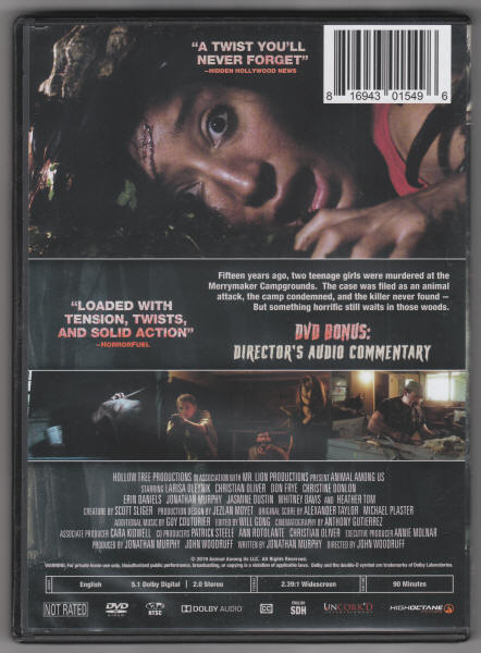 Animal Among Us DVD back