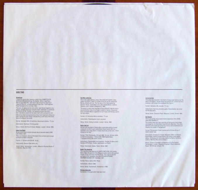 Another Scoop Album Side Two Sleeve