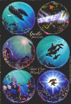 Apollo Save Our World Art Cap Set