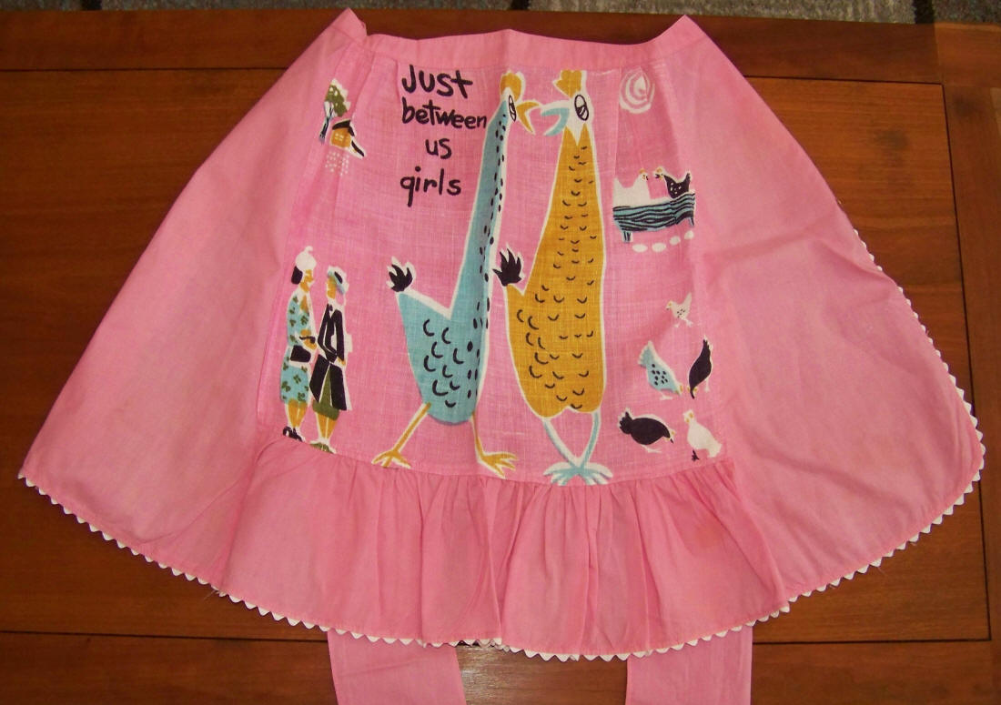 Just Between Us Girls Vintage Apron