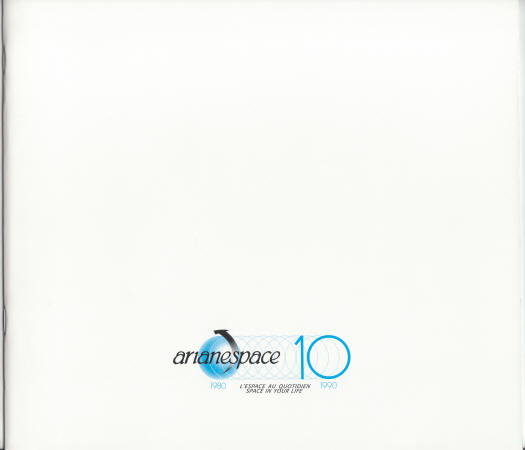 Arianespace 10th Anniversary Booklet