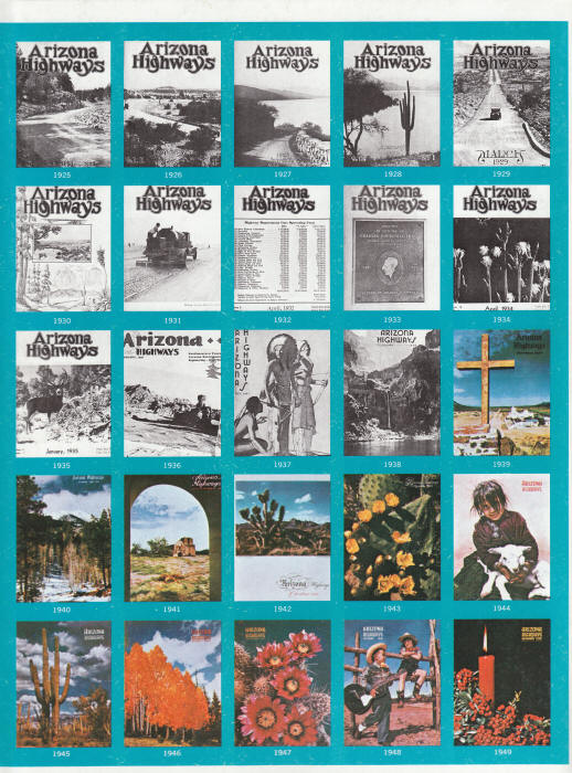 Arizona Highways April 1975 back cover