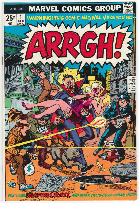 Arrgh #1 front cover