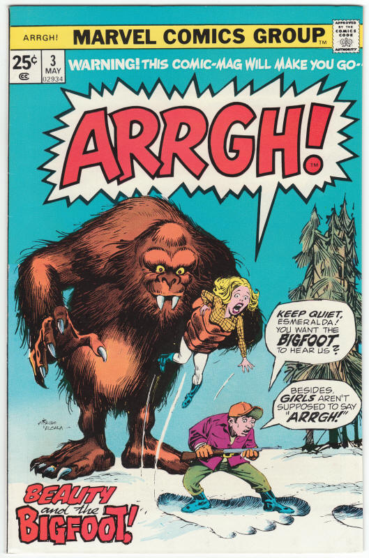 Arrgh #3 front cover