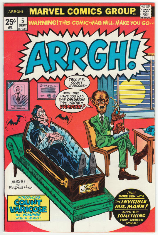 Arrgh #5 front cover