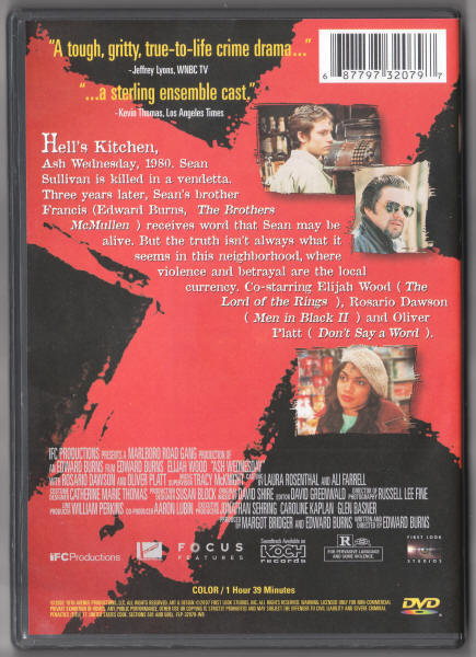Ash Wednesday DVD