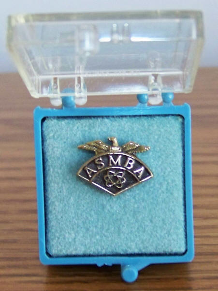 ASMBA 10K Gold Filled Lapel Pin