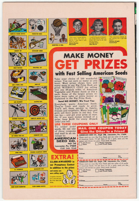 Astonishing Tales #12 back cover