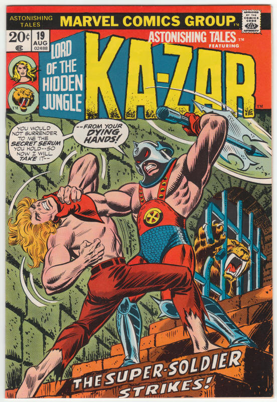 Astonishing Tales #19 front cover