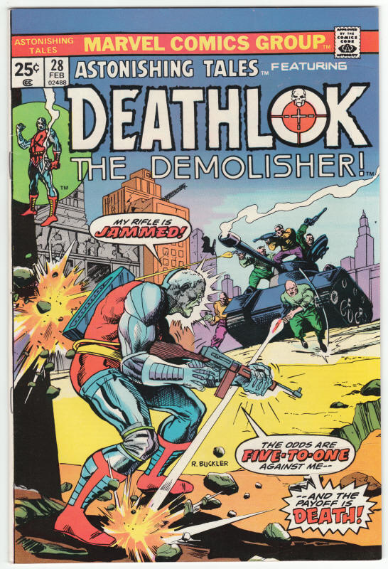 Astonishing Tales #28 front cover